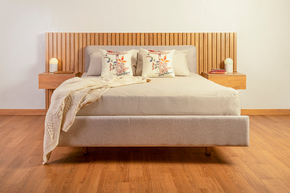 Cama San Miguel con dos nocheros flotantes