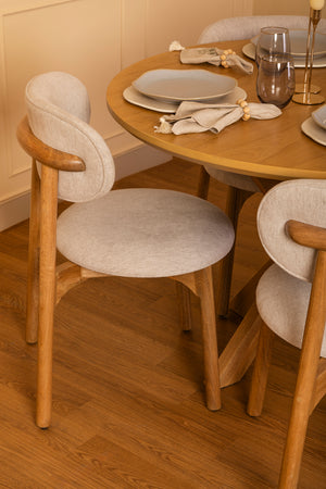 Mesa de comedor Creta con sillas Italia
