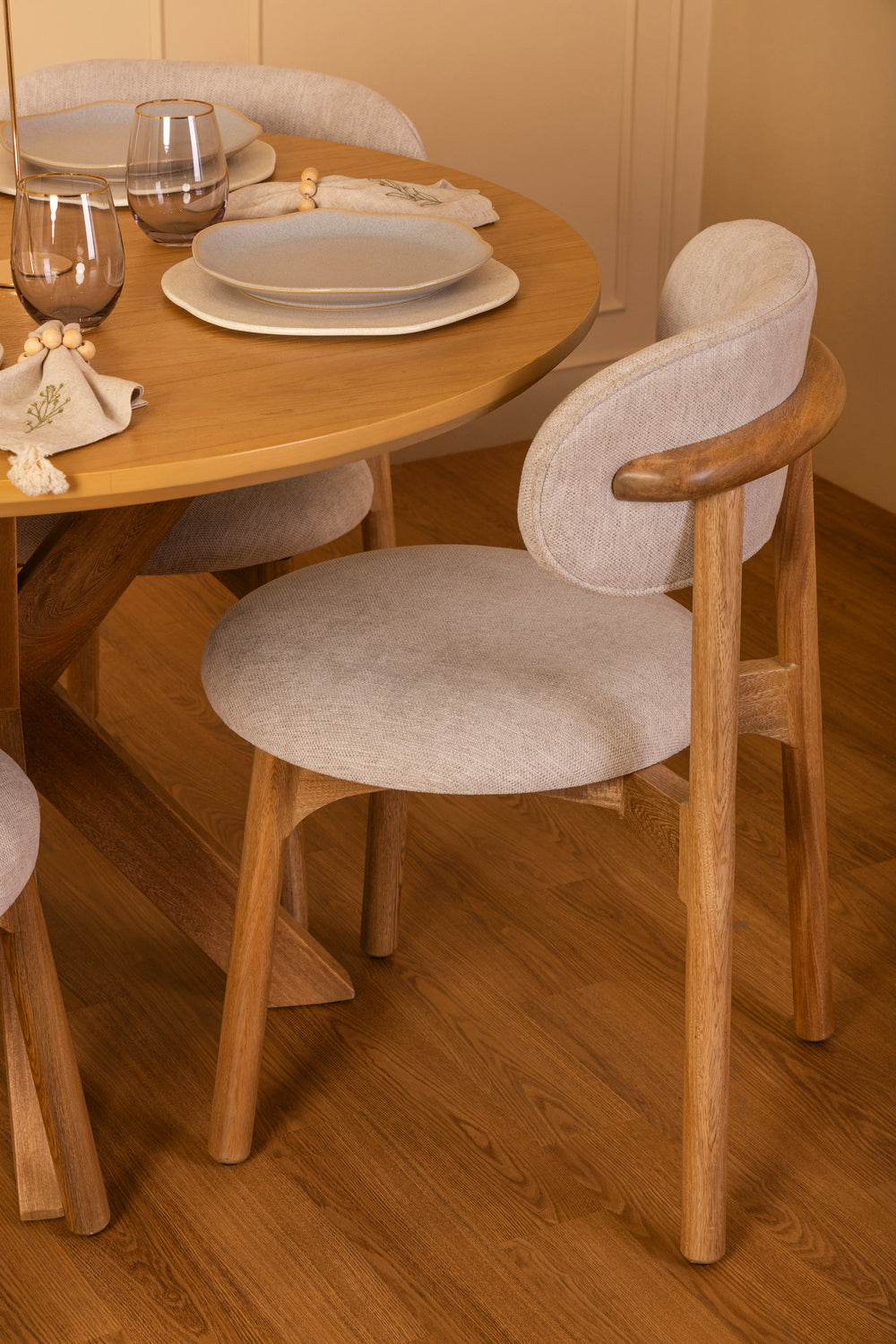 Mesa de comedor Creta con sillas Italia