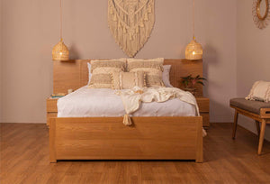Cama Oslom con cajones + nocheros