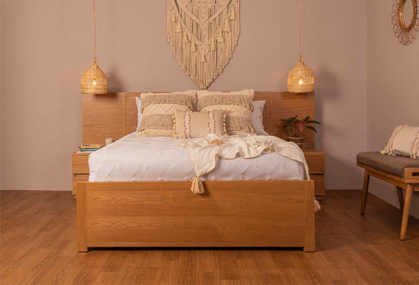 Cama Oslom con cajones + nocheros
