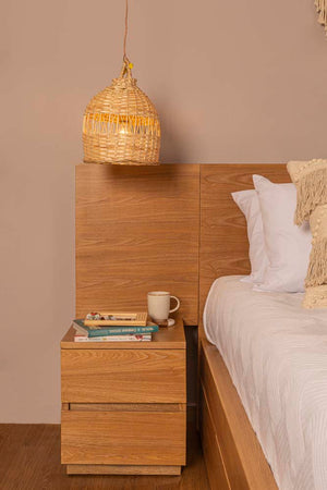 Cama Oslom con cajones + nocheros